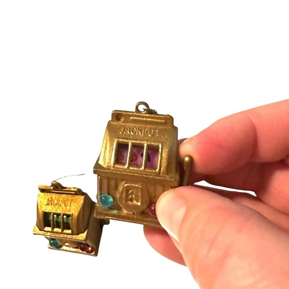 Money Game Camp Novelty Earrings - Picture 4 of 5